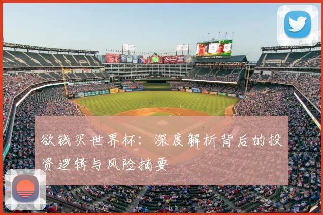 欲钱买世界杯：深度解析背后的投资逻辑与风险摘要